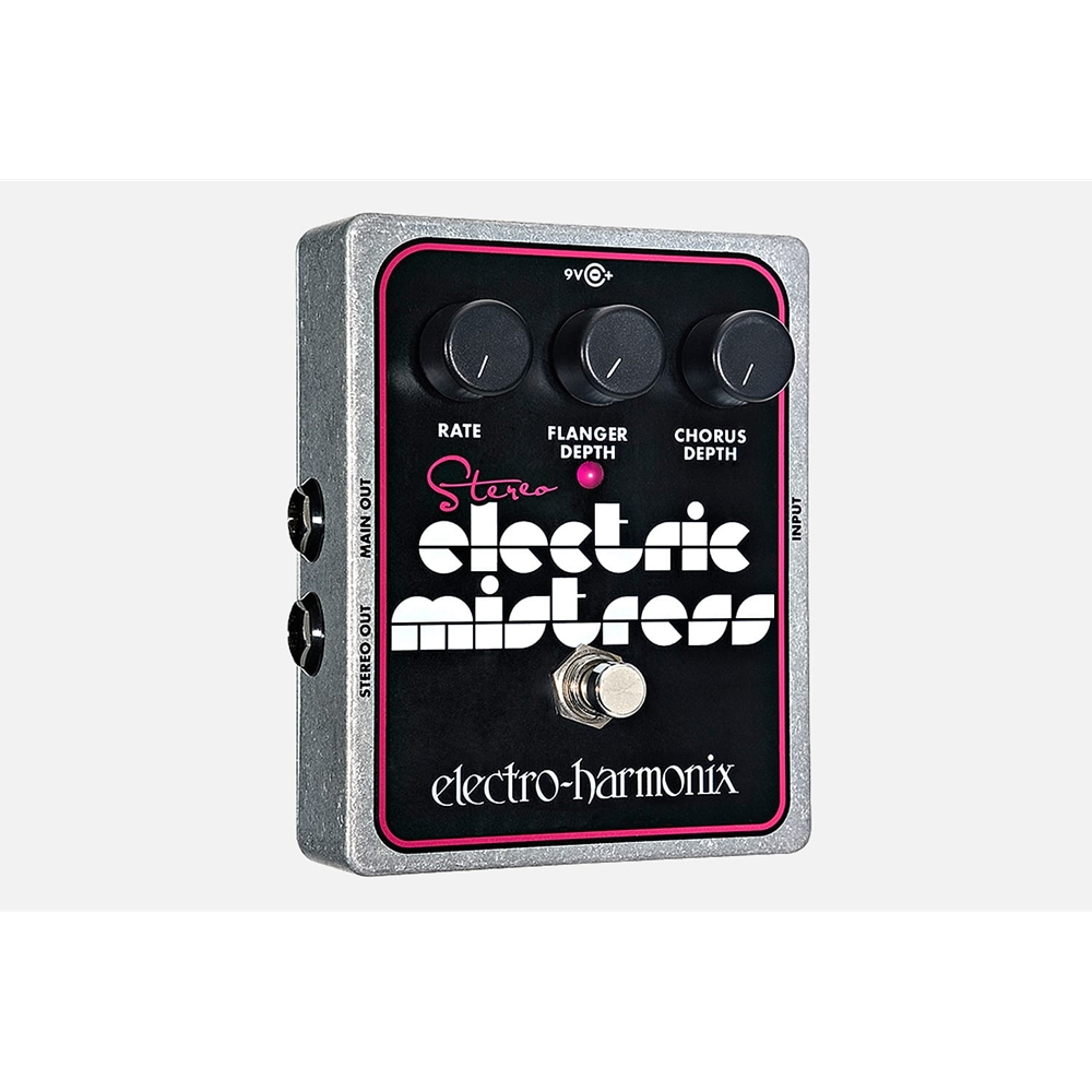 Electro-Harmonix STEREO ELECTRIC MISTRESS Flanger / Chorus Guitar Effects Pedal